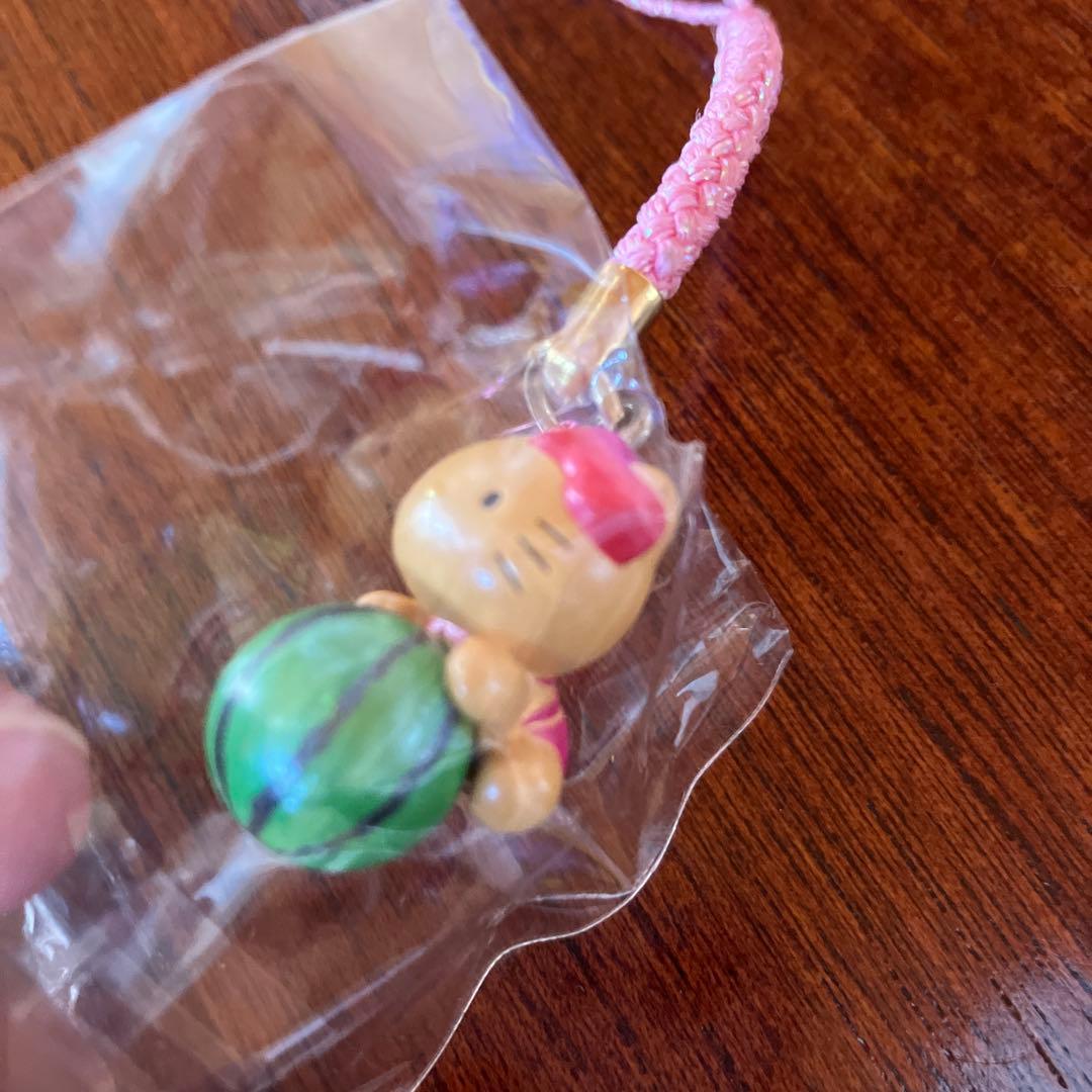 ご当地キティ　夏休み海バージョン　日焼け　水着　スイカ鈴乃屋まち娘　桔梗屋