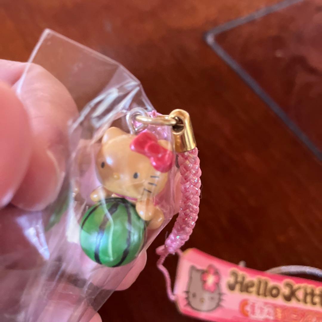 ご当地キティ　夏休み海バージョン　日焼け　水着　スイカ鈴乃屋まち娘　桔梗屋