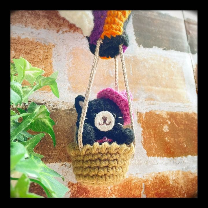 C✩ハロウィンにゃんこあみぐるみ