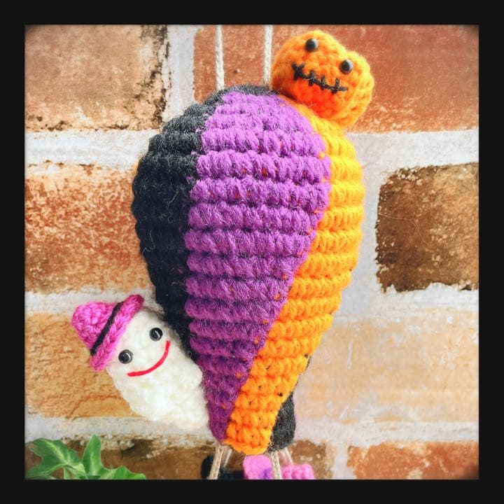 C✩ハロウィンにゃんこあみぐるみ