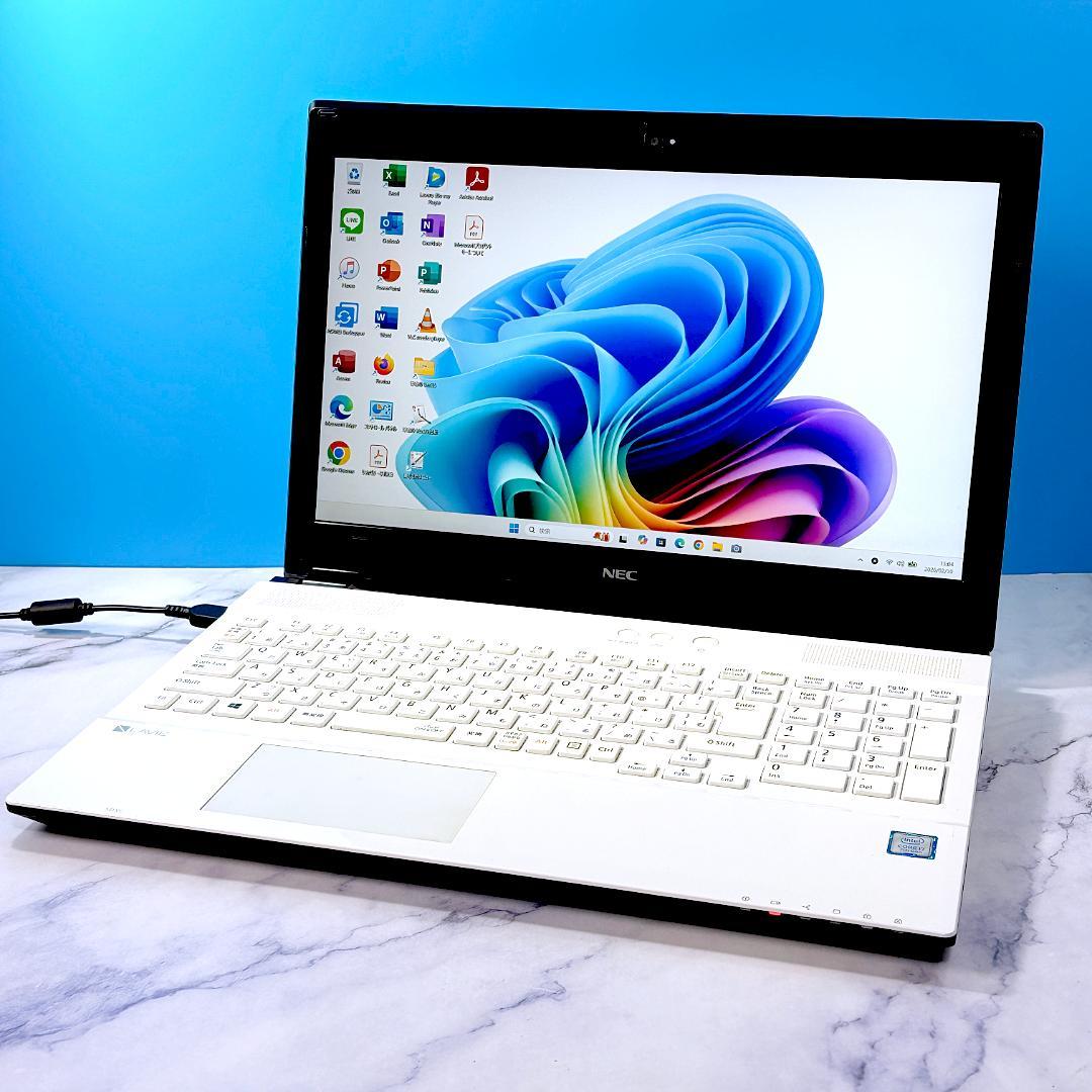 美品☆オフィス付！Corei7・16GB・SSD・Win11・ノートパソコン