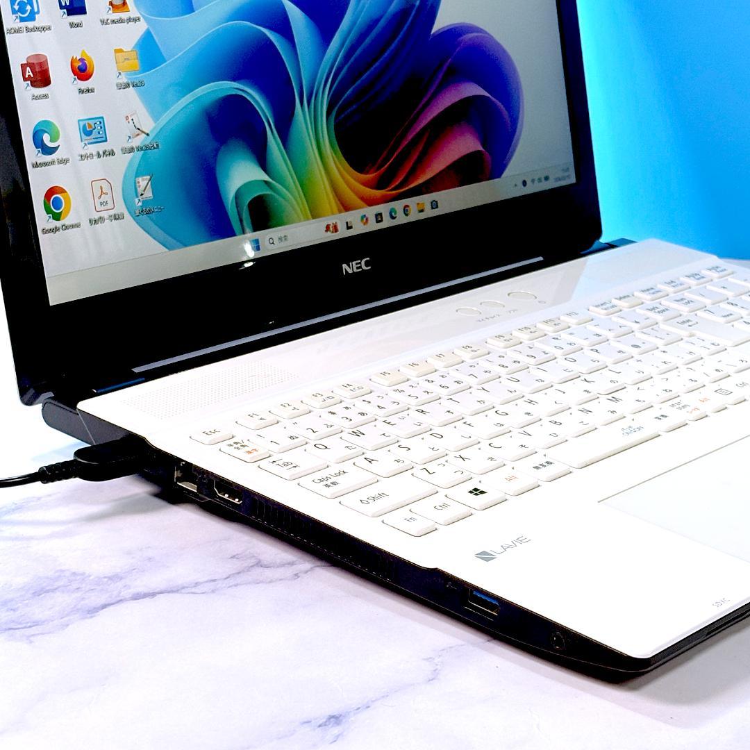 美品☆オフィス付！Corei7・16GB・SSD・Win11・ノートパソコン
