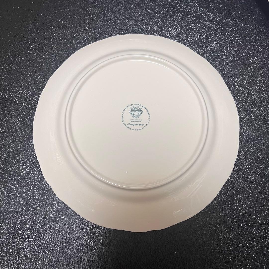 船 ビレロイ＆ボッホ ブルゲンランド ディナープレート 5枚 26cm