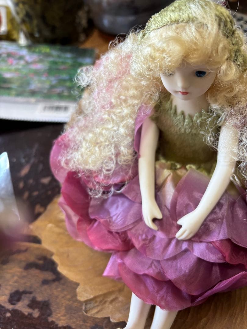 若月まり子　ビスクドール　花の妖精