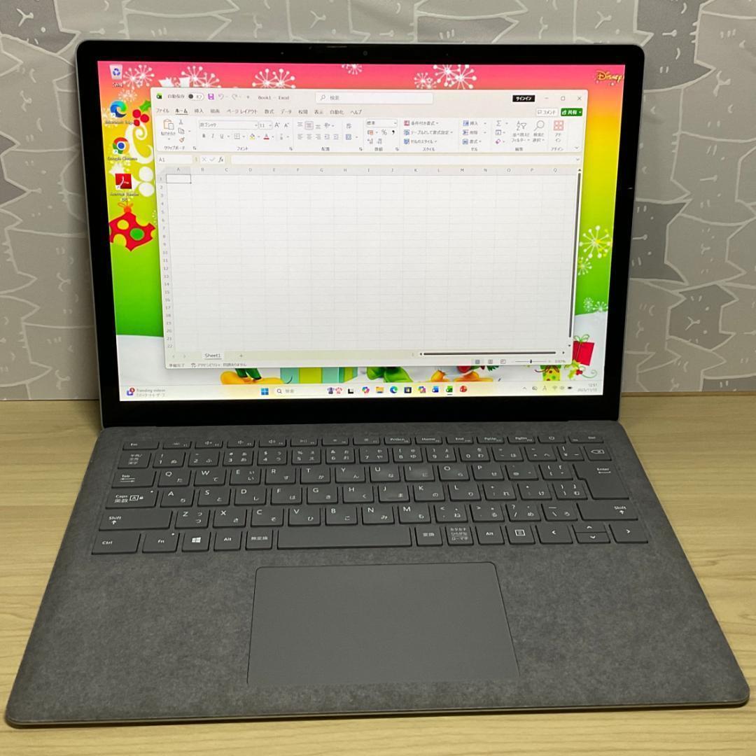 タッチパネル　マイクロソフト Laptop i7 16G 美品 Officeあり
