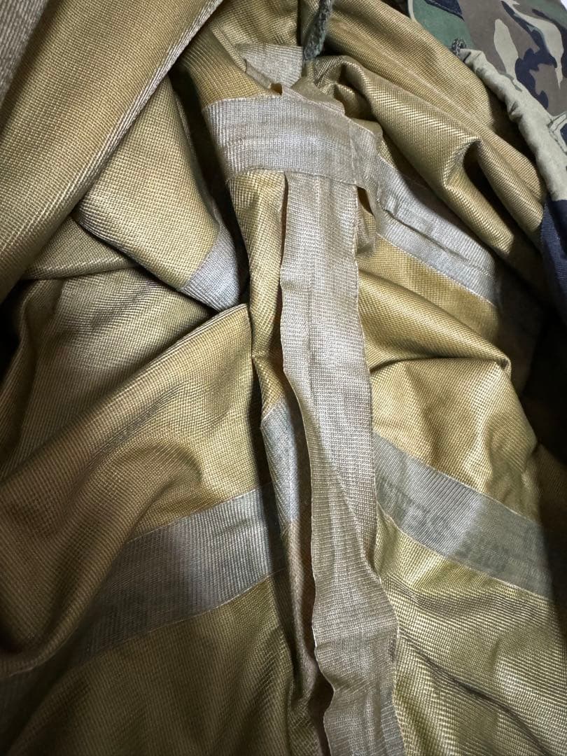 迷彩　米国　雨具　上下セット　ウッドランド　米国軍使用　カモフラージュ