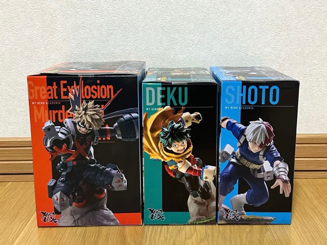 ヒロアカ 緑谷出久・爆豪勝己・轟焦凍 5点セット