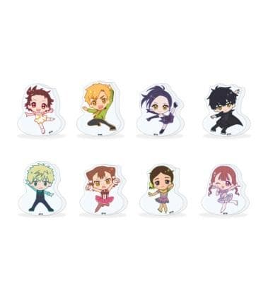 メダリスト展 全8種 ランダムゆらゆら アクリルブロック コンプリートセット