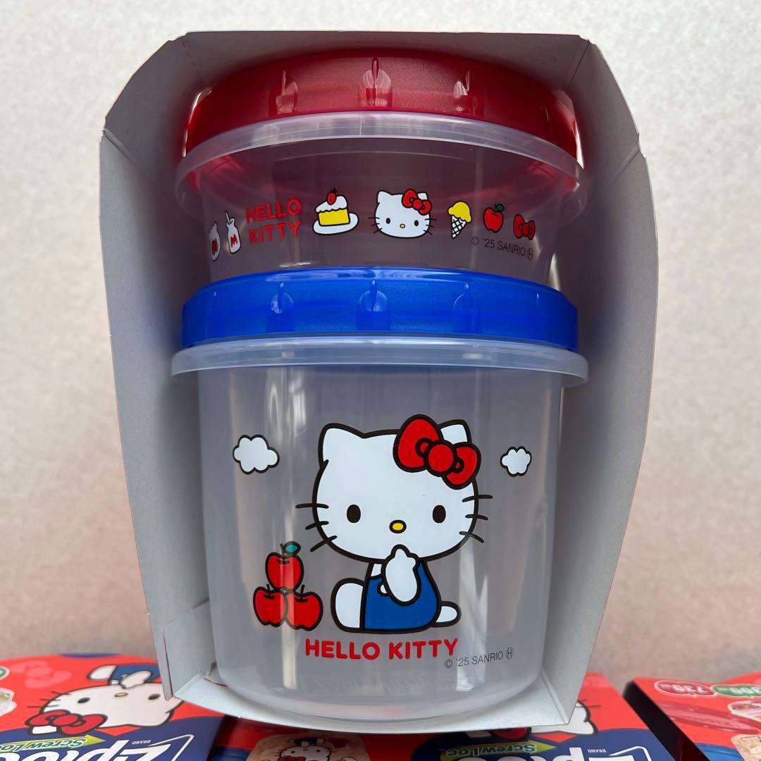 【新品未開封】ハローキティ ジップロック スクリューロック 6点セット サンリオ