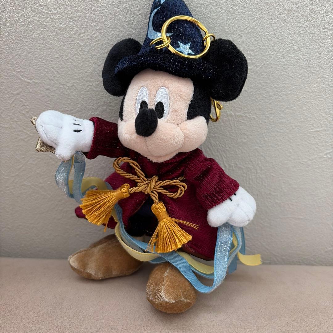 ディズニーストア　弟子ミッキー　ぬいぐるみキーチェーン