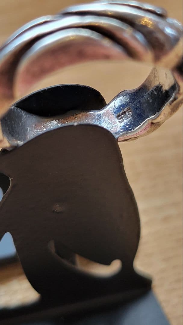 アンティーク　18号～19号　指輪　リング　シルバー　925刻印あり　銀