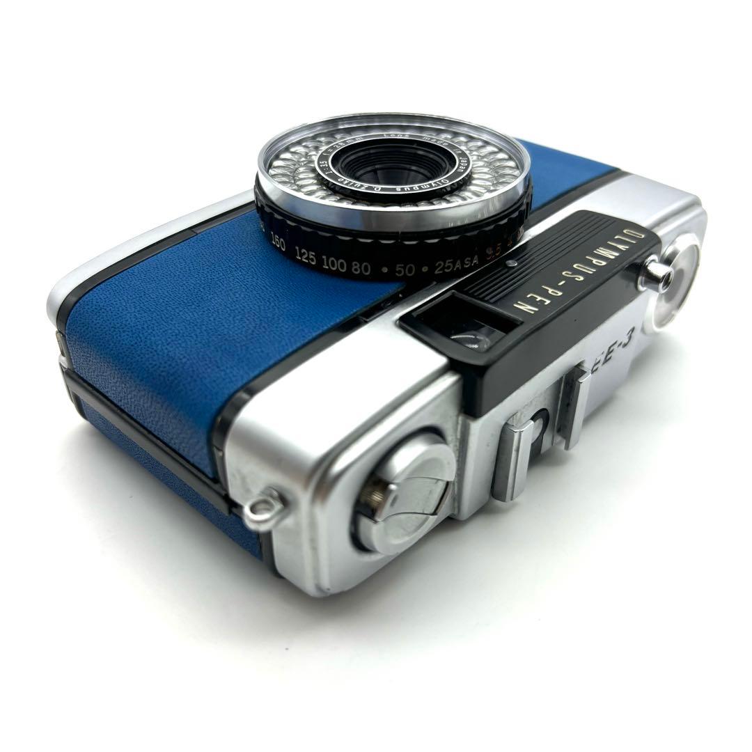 【整備済・完動品】 OLYMPUS PEN EE-3 青