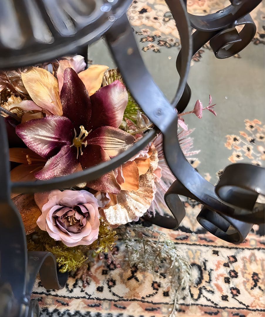 光触媒　観葉植物　ウォールグリーン　フェイクグリーン　ハンギングホルダーアレンジ