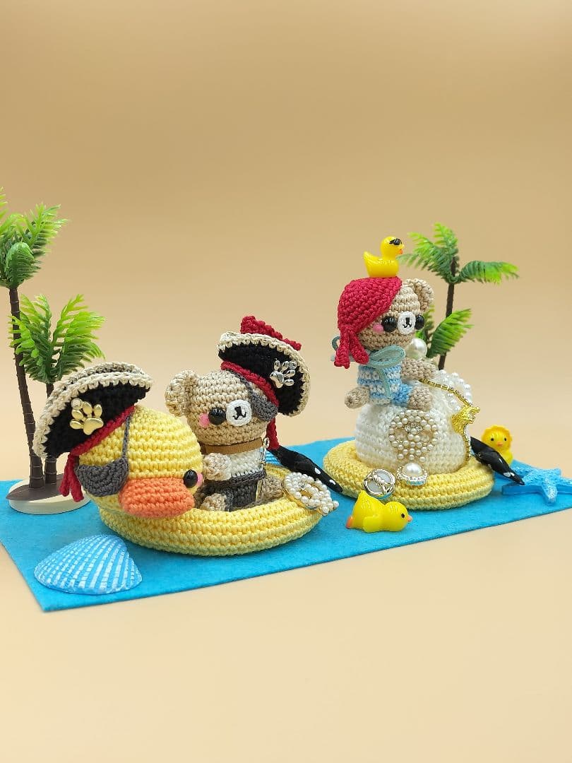 あみぐるみ　Aセット　夏