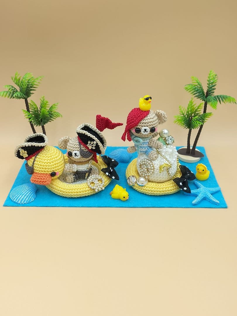 あみぐるみ　Aセット　夏