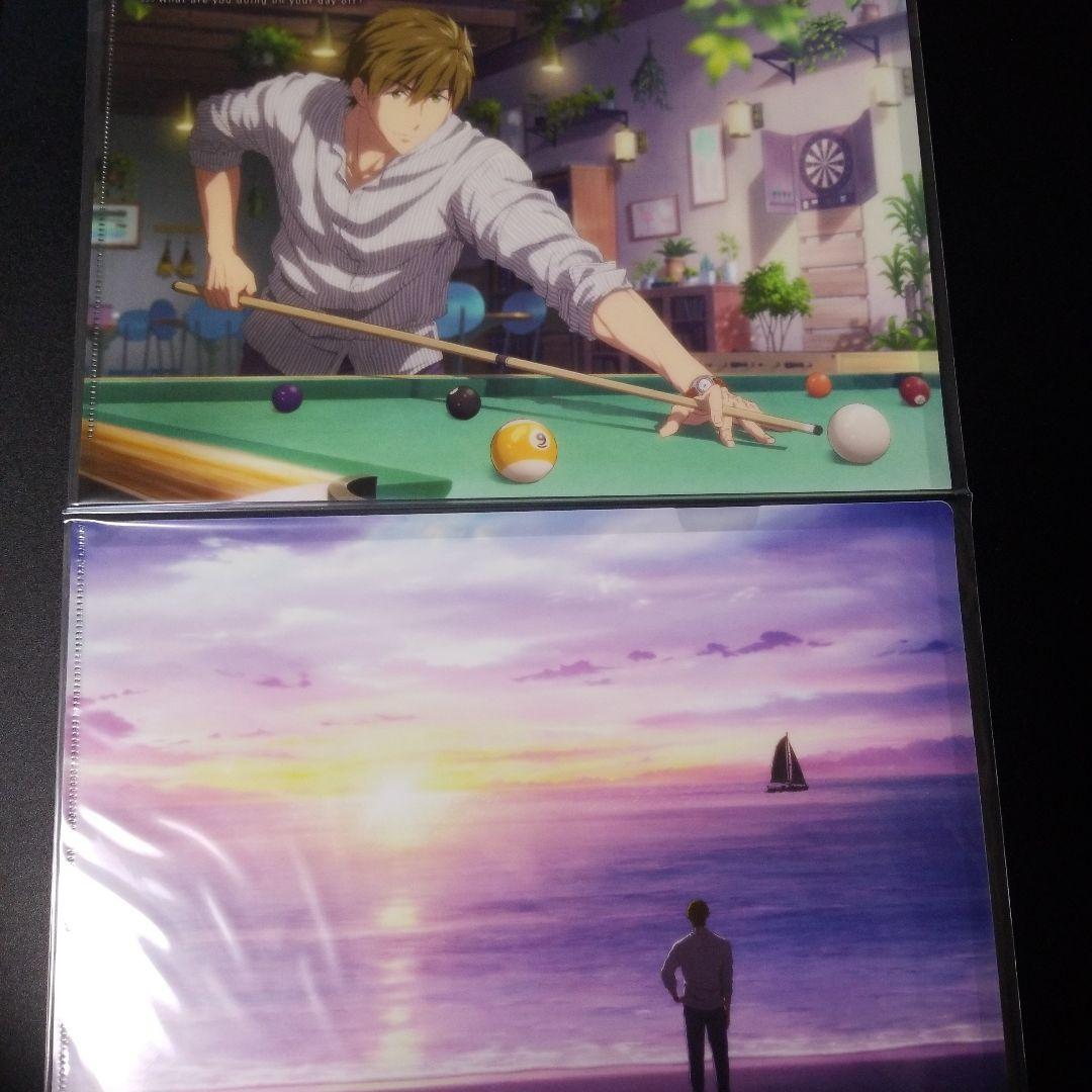 Free! 　on my day off クリアファイルセット　コンプリート