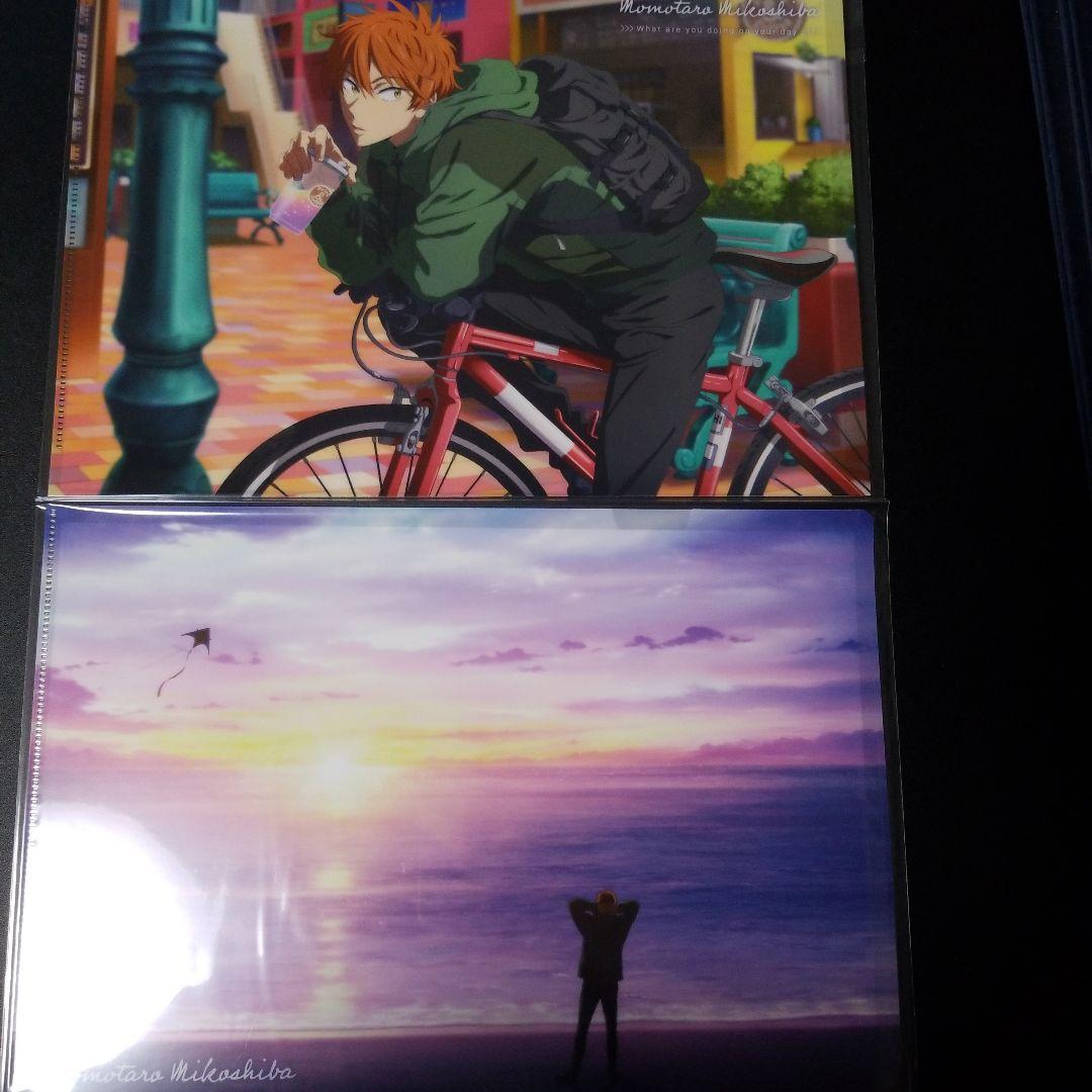 Free! 　on my day off クリアファイルセット　コンプリート