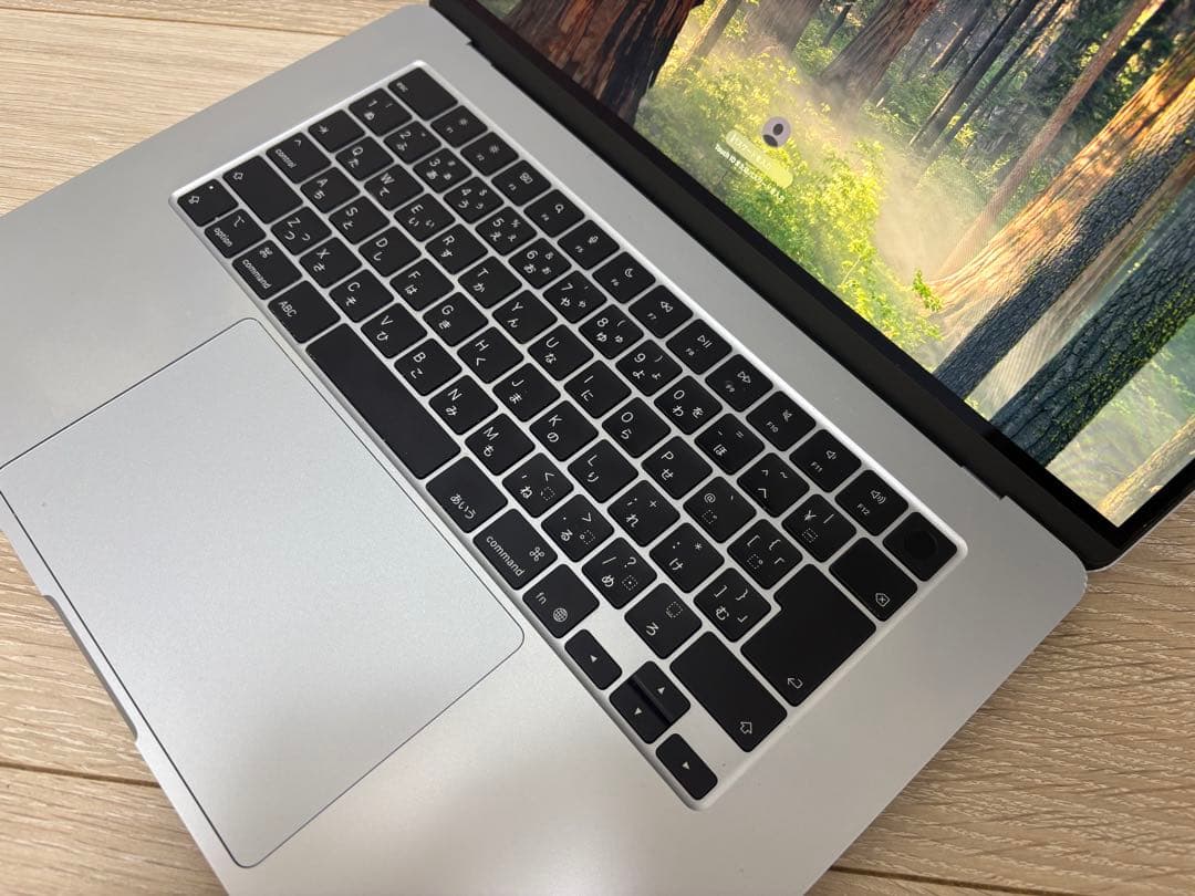 【動作正常】MacBook Air 15インチ M4 16GB スカイブルー