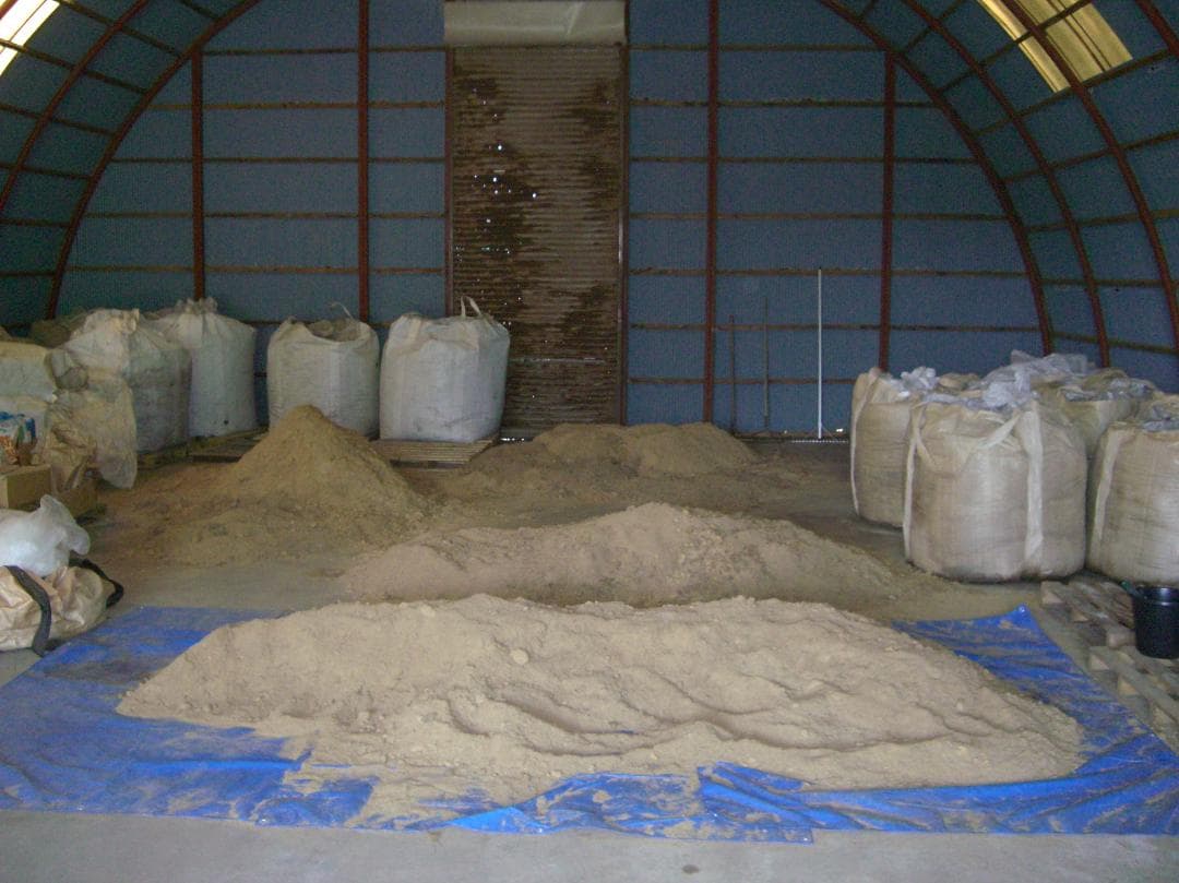 竹パウダー６：発酵熟成竹・土壌改良剤・家庭菜園・農業：100ℓ