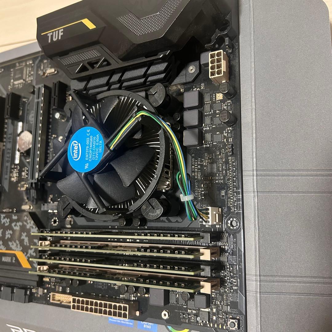 【動作品】i7-7700+Z270マザーボード+DDR4メモリ64GB セット