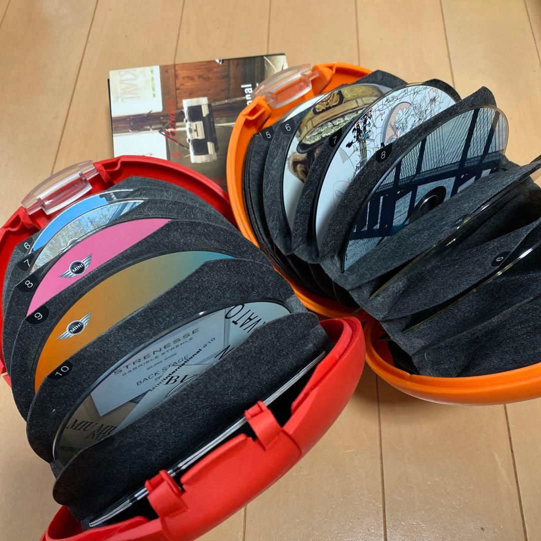  MINI CDケース CDラック MINIインターナショナルCDセット
