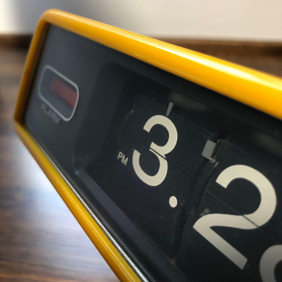 SEIKO パタパタ時計 QN407-Y 昭和レトロ