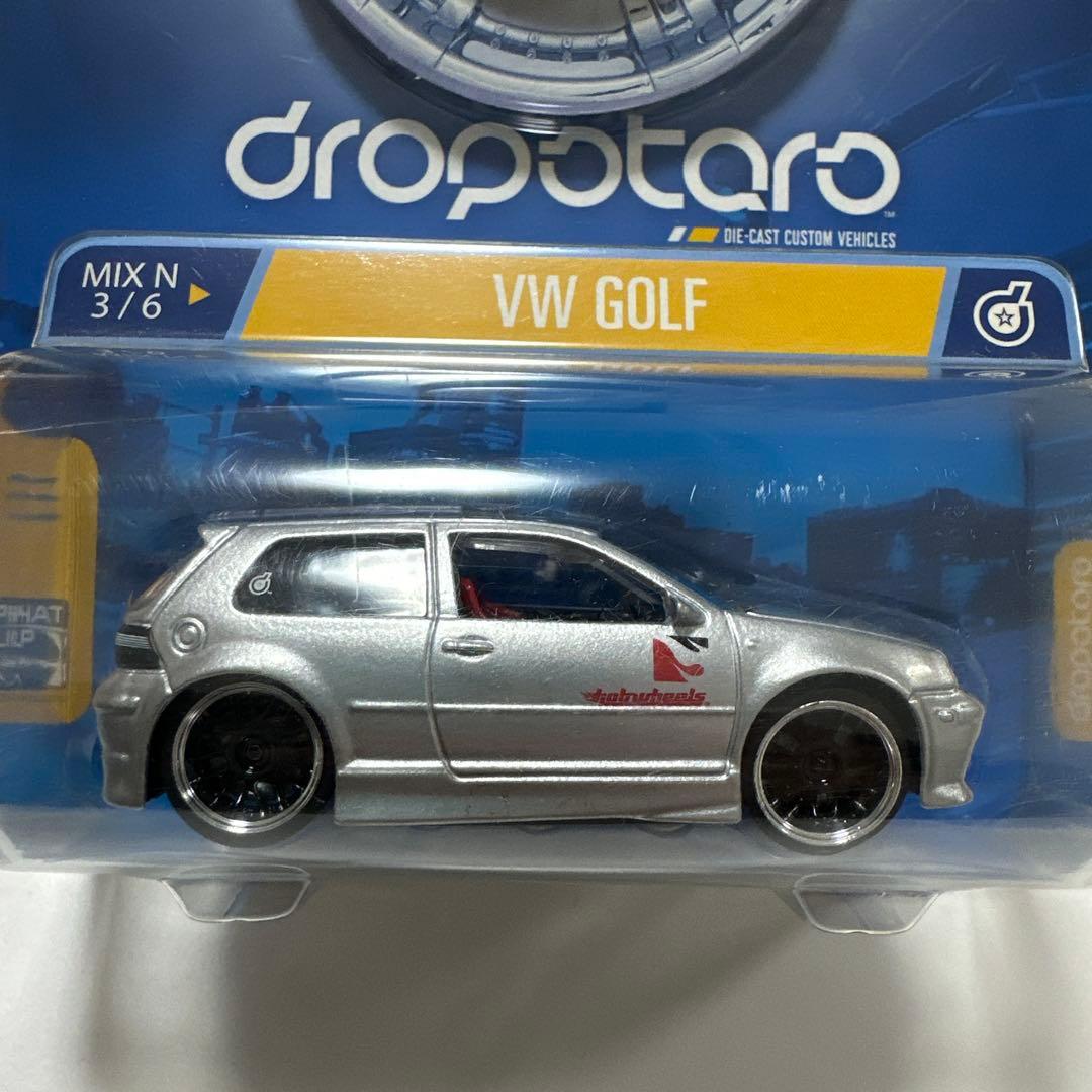 ホットウィール 1/50 ドロップスター VW GOLF セット