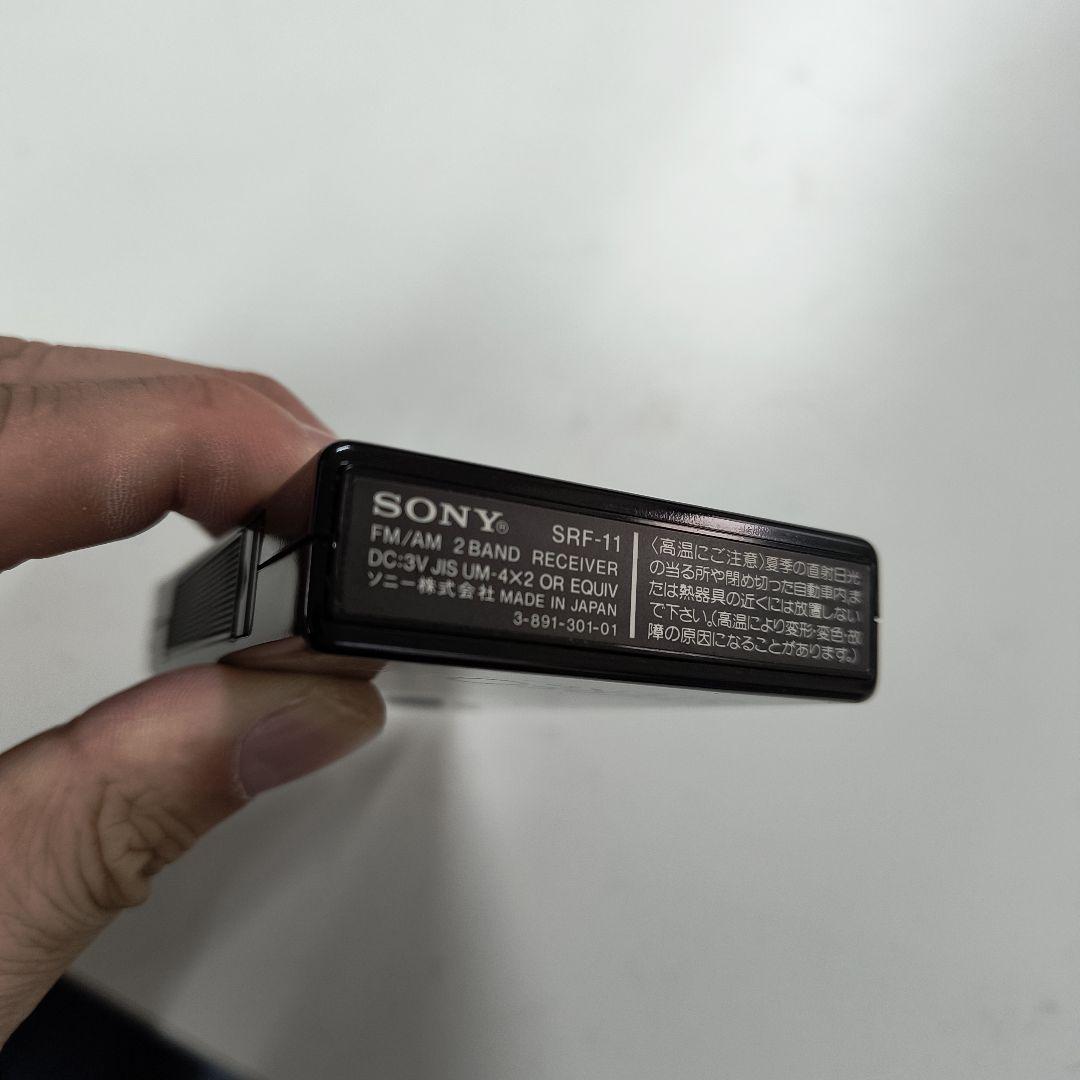 ラジオ・コンポ SONY SRF-11 STEREO EAIR AM/FM RECEIVER