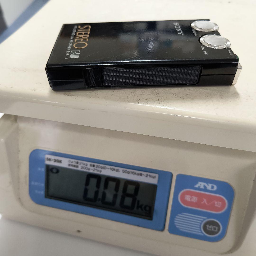 ラジオ・コンポ SONY SRF-11 STEREO EAIR AM/FM RECEIVER