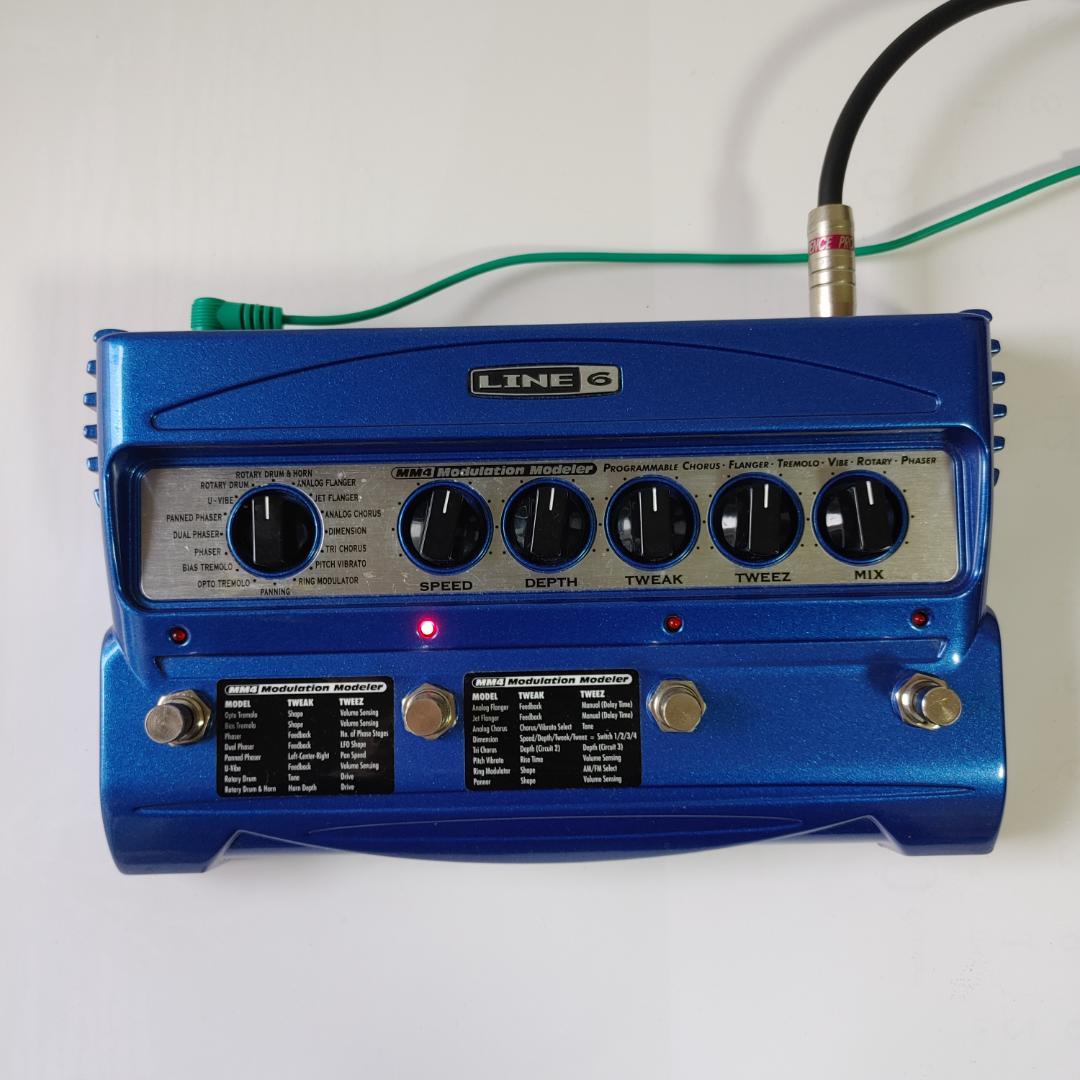 【ジャンク】LINE6 MM4 Modulation Modeler 訳あり