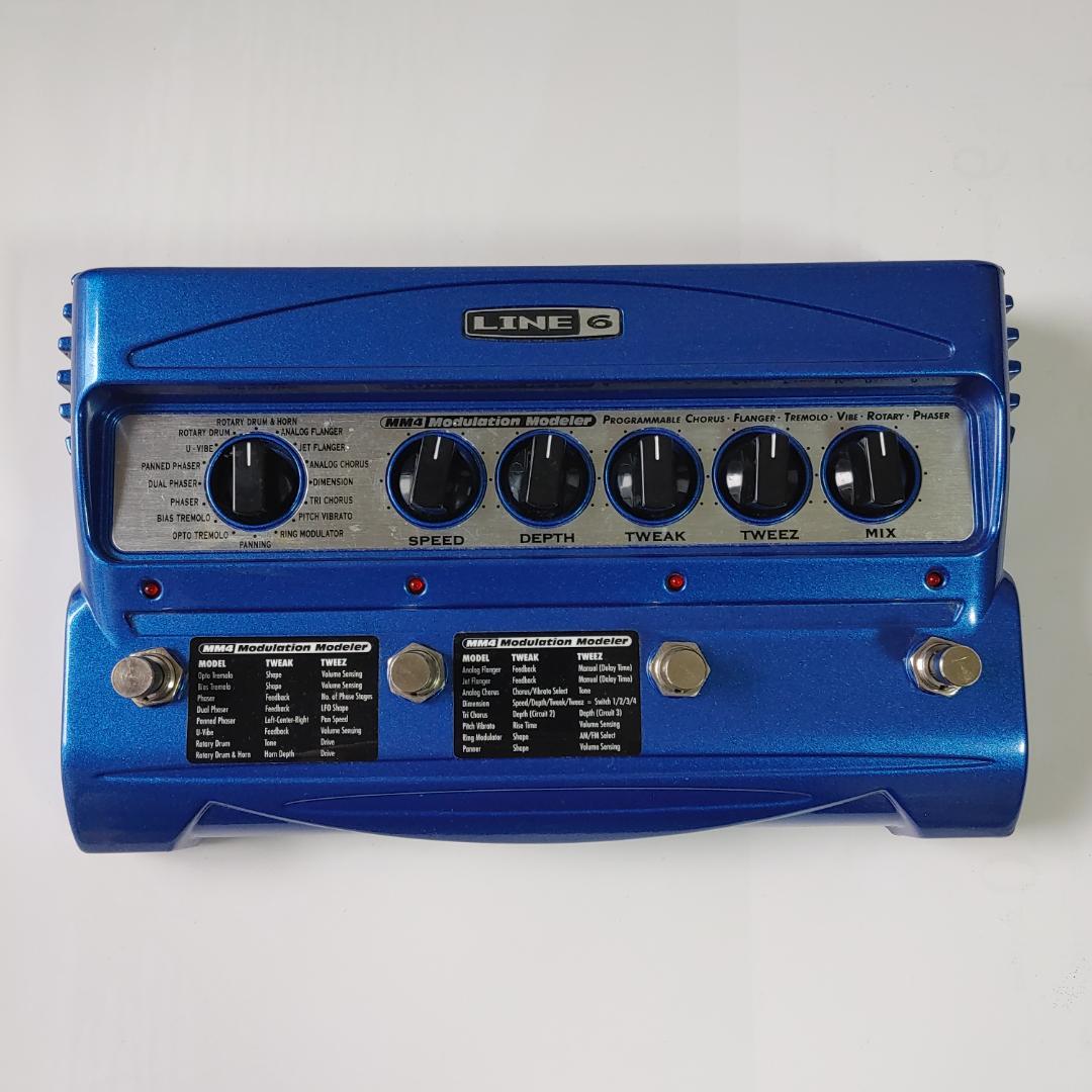 【ジャンク】LINE6 MM4 Modulation Modeler 訳あり
