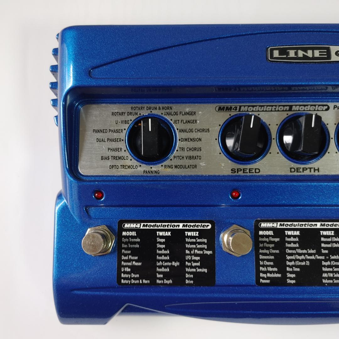 【ジャンク】LINE6 MM4 Modulation Modeler 訳あり