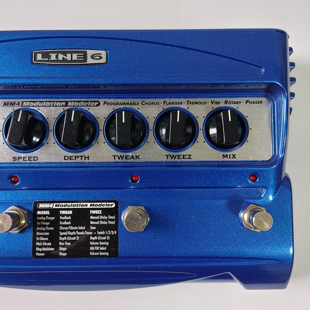 【ジャンク】LINE6 MM4 Modulation Modeler 訳あり