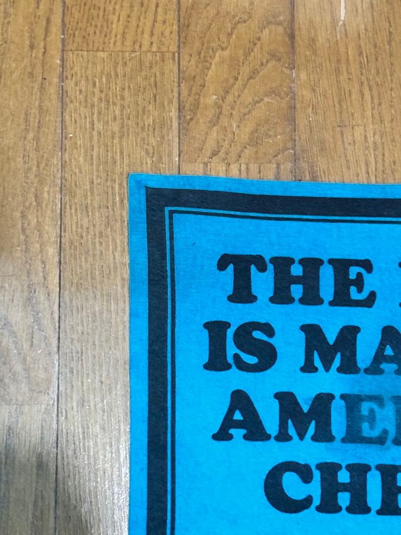 レア 70's スヌーピー アストロノーツ フェルトバナー ペナント ブルー