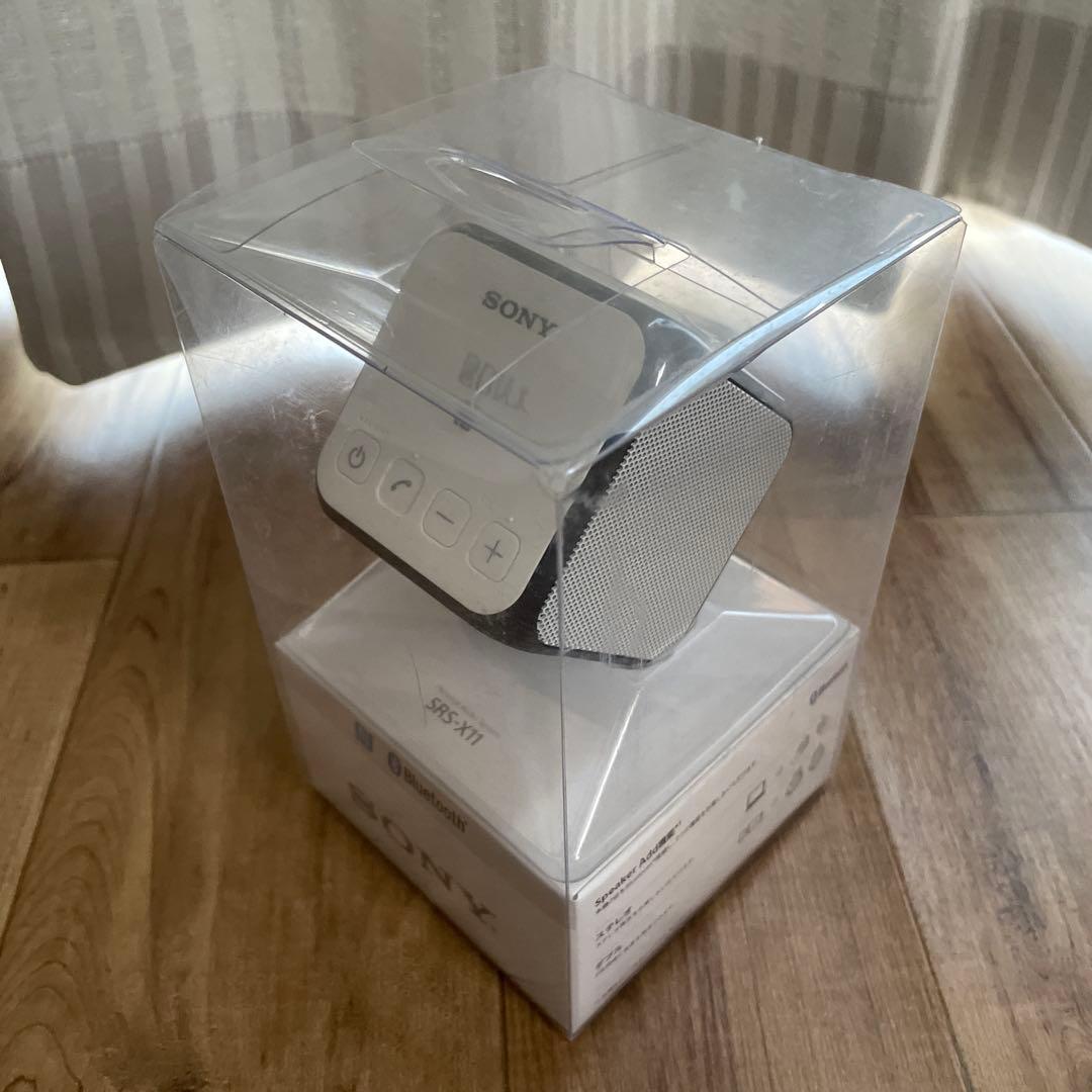 SONY SRS-X11 ホワイト Bluetoothスピーカー