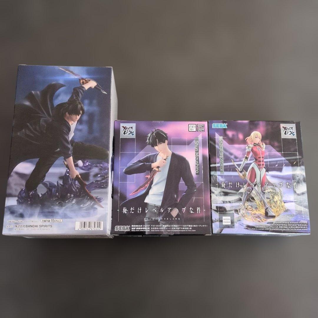 俺だけレベルアップな件 XrossLinK 水篠旬 向坂雫 3体セット