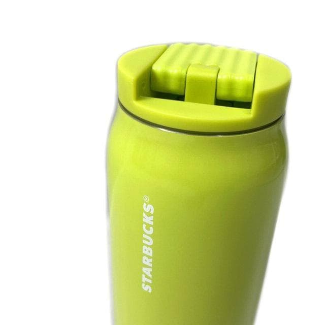 【即購入不可】スターバックス 水筒 タンブラー(591ML)黄緑 251028