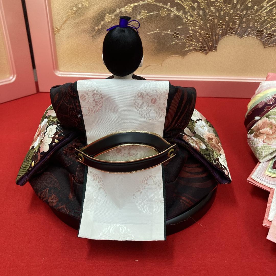 F4-7 訳あり特価　きれいな刺しゅう花柄衣裳　三五親王のみ