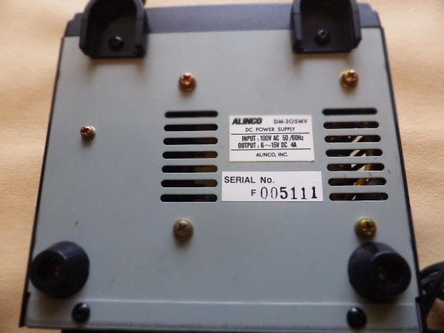 ALINCO DM-305MV DC電源供給装置