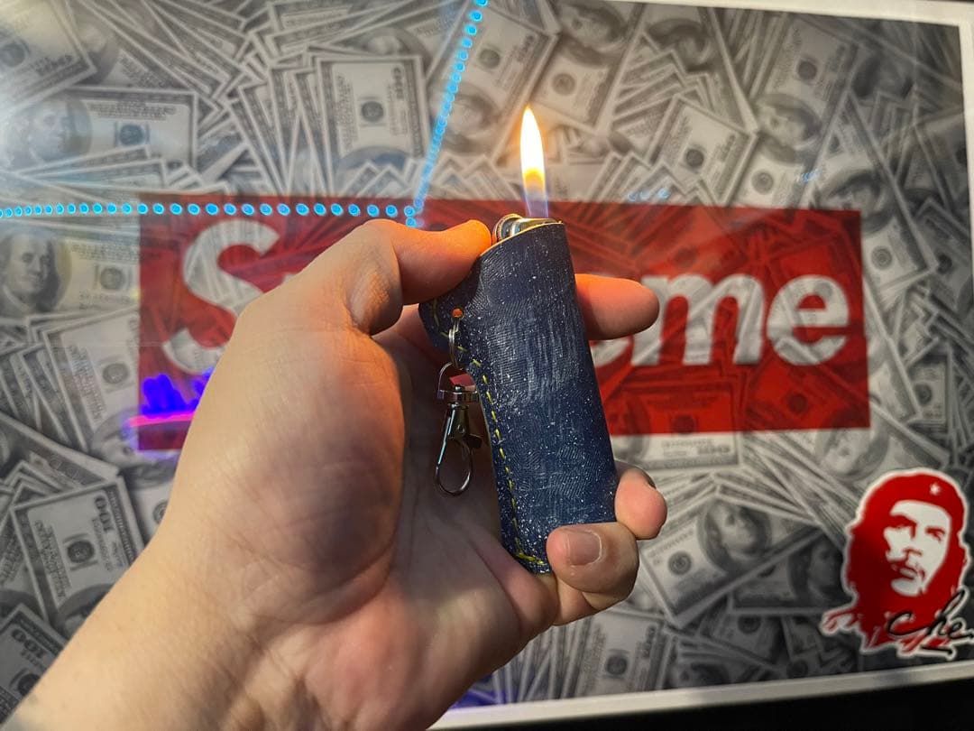 シャグポーチセット※小物入れ、Bicライター新品付き