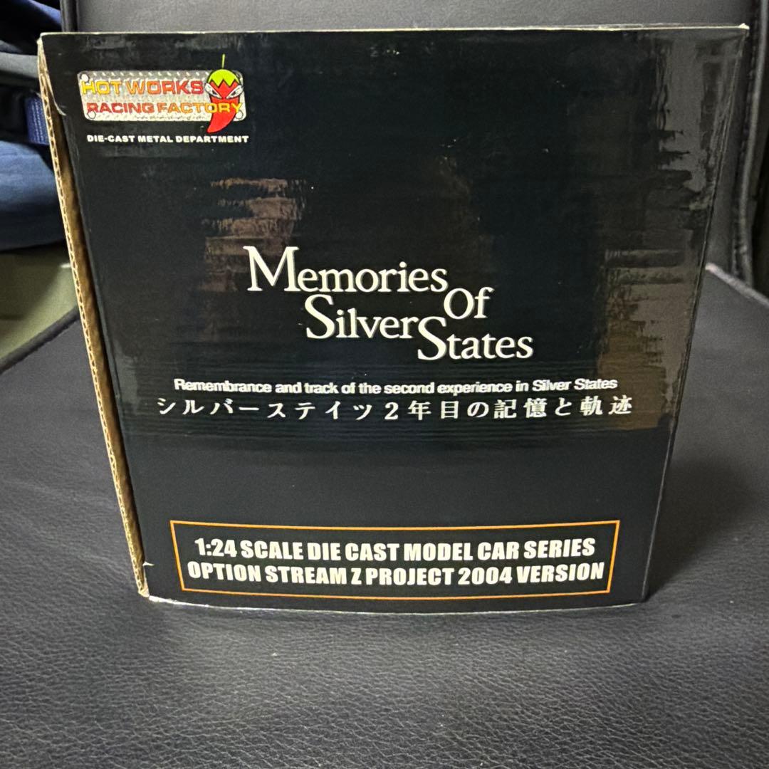 OPTION STREAM Z R318 1/24ミニカー　ホットワークス