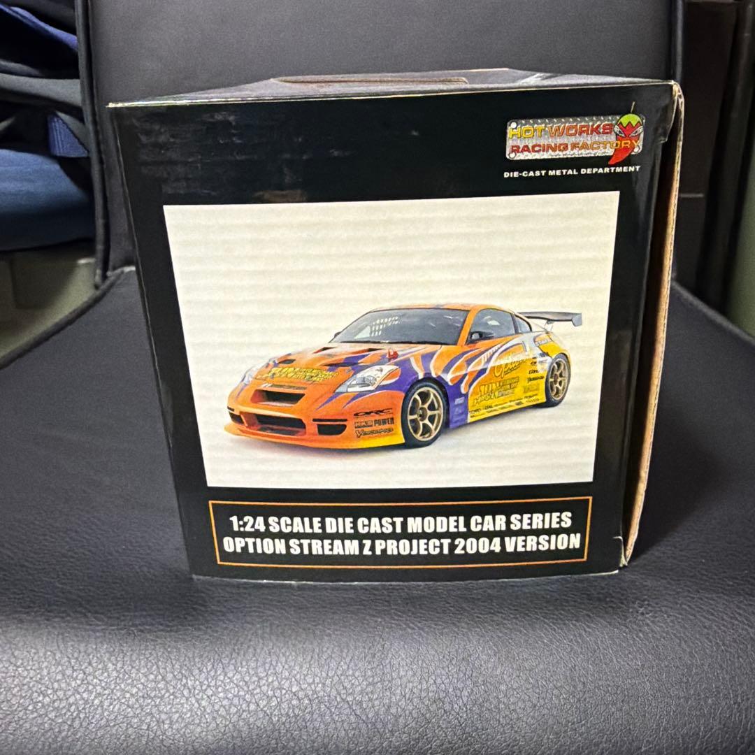OPTION STREAM Z R318 1/24ミニカー　ホットワークス