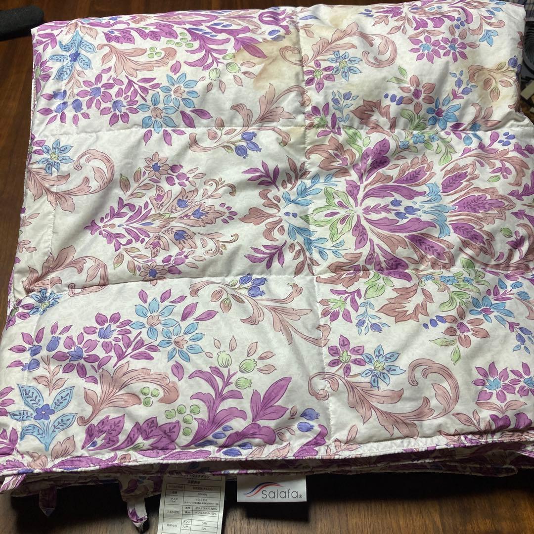 モリリン　羽毛肌掛け布団　２枚組 シングル　150×210