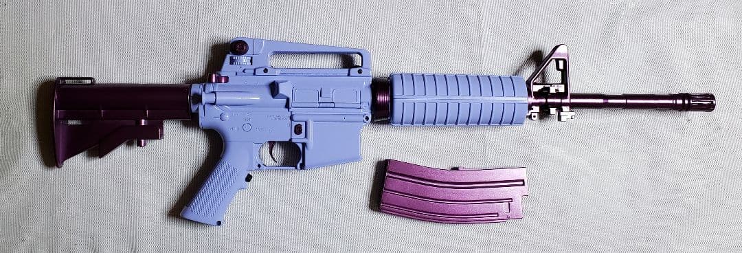 東京マルイ　M4　電動ガンボーイズ　ラブシックガール　カスタム　改修品　10禁