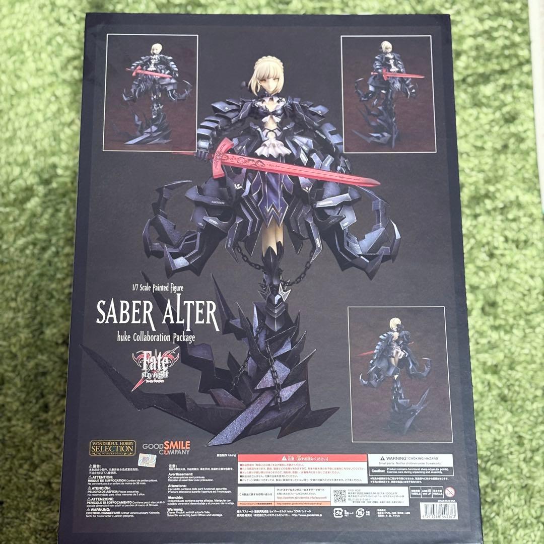 Fate セイバーオルタ フィギュア huke 正規品 複製原画