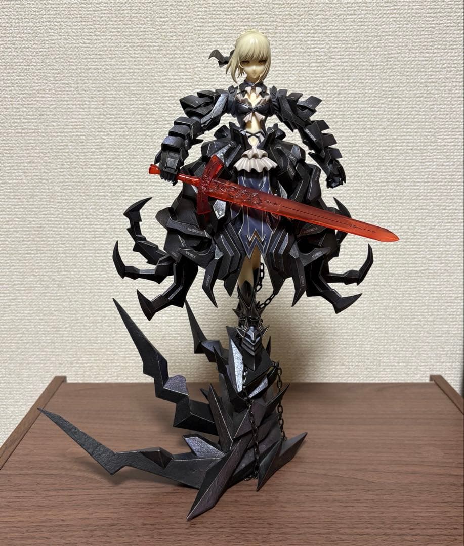 Fate セイバーオルタ フィギュア huke 正規品 複製原画