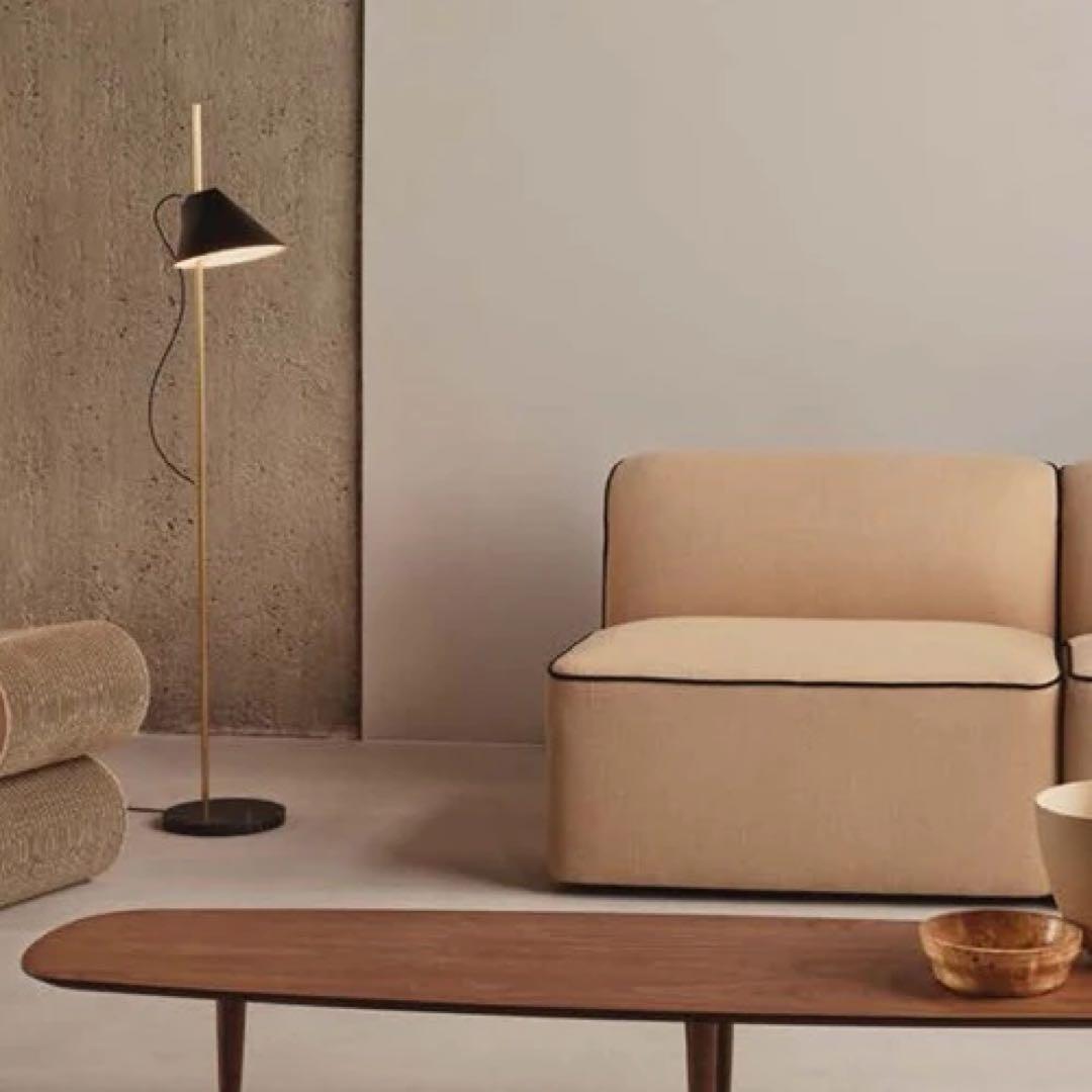 こっぱLouis PoulsenYuh Floor 真鍮ホワイト