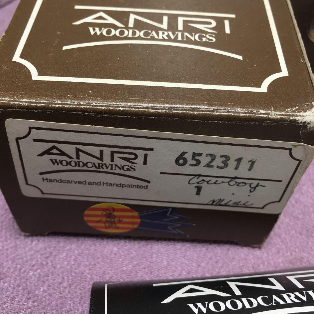 人形 0415 Cowboy mini 652311 ANRI WOODCARVING