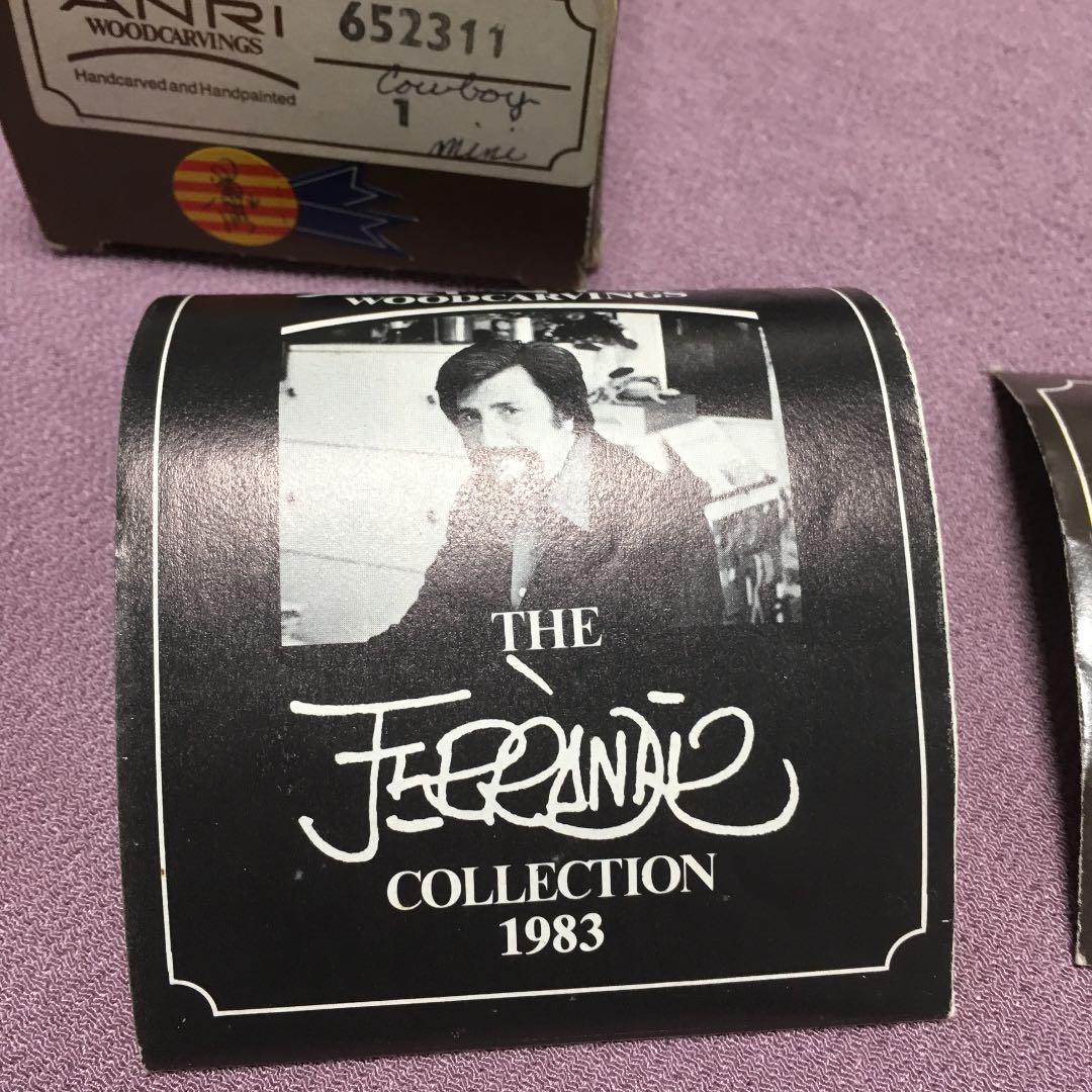 人形 0415 Cowboy mini 652311 ANRI WOODCARVING