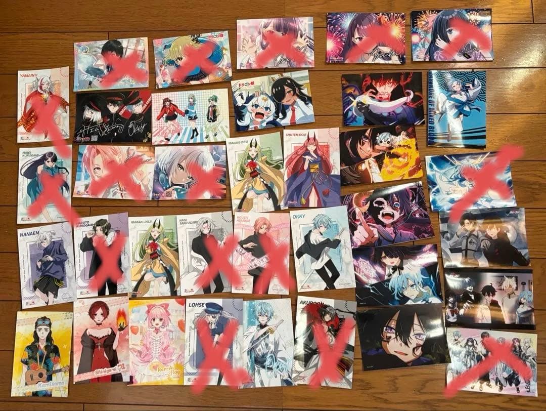 カレコレ　フラグちゃん　俺クロ　ドラゴン娘 ブロマイドショップ